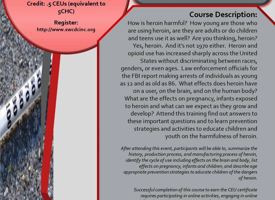 No Hero in Heroin – Online, Self Paced & On Demand