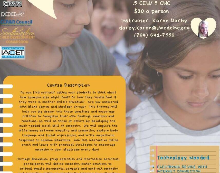 SWCDC – Someone Else’s Eyes: Encouraging Empathy in Afterschool- On Demand Learning Event